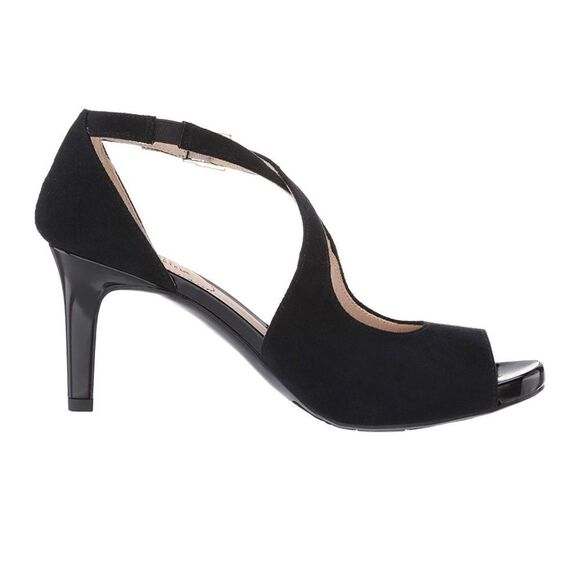 Life Stride ~ Black MicroSuede Maria ~ NIB ~ size 6.5 - Picture 2 of 7